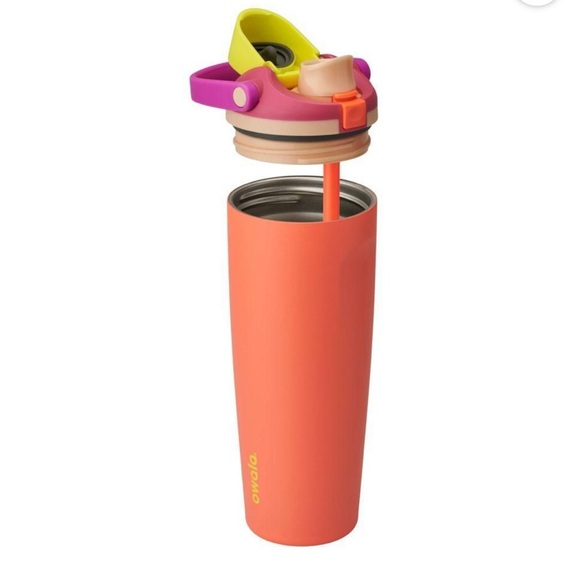 Owala FreeSip Sway Stainless Water Bottle 30 oz NWOT Citrus Crush MSRP $36 - Picture 3 of 12